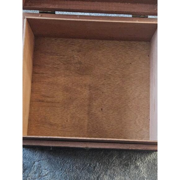 VINTAGE Santa Fe High Grade Corona Grand Cigar Box - Picture 7 of 10